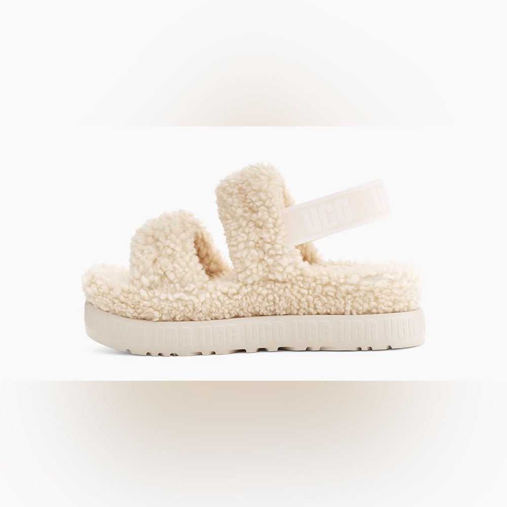 oh fluffita ugg platform slippers